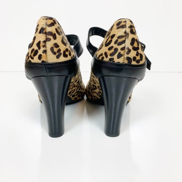 franco sarto animal print shoes
